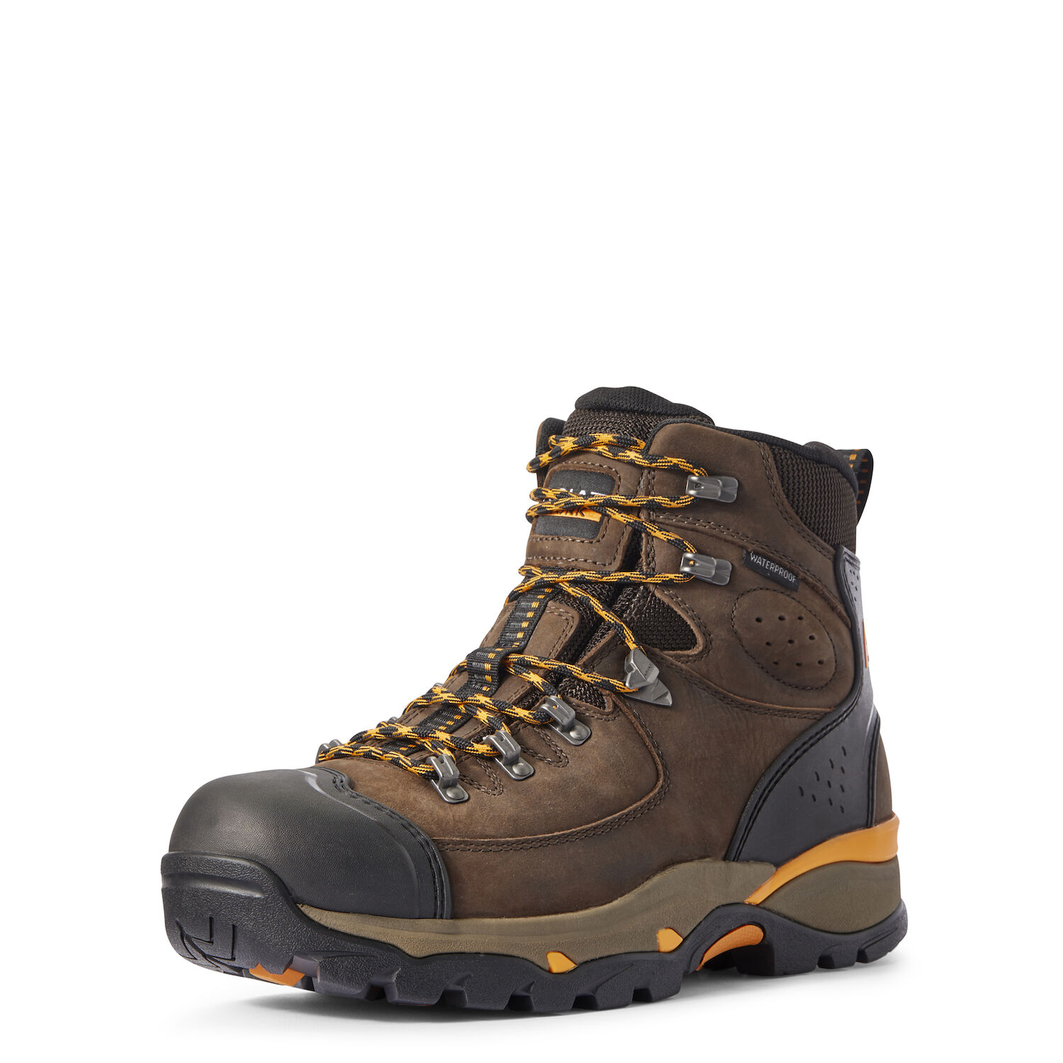 Men's H20 6-In Endeavor Waterproof Work Boot in Chocolate