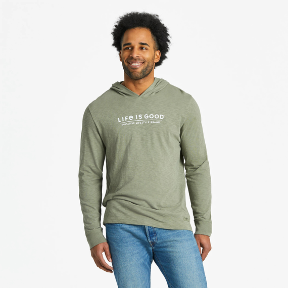 Men's Woodsy ATV Camp Textured Slub Hoodie