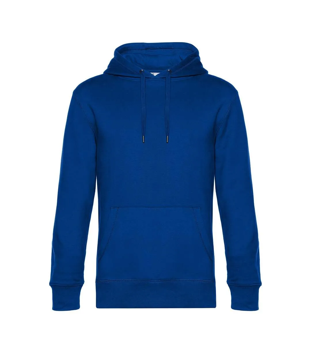 Mens king hoodie royal blue B&C