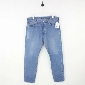 Mens LEVIS 501 ST Jeans Mid Blue | W38 L34