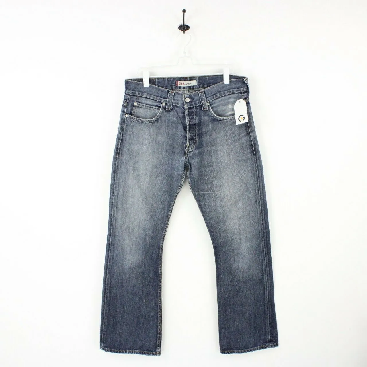 Mens LEVIS 512 Jeans Mid Blue | W34 L32