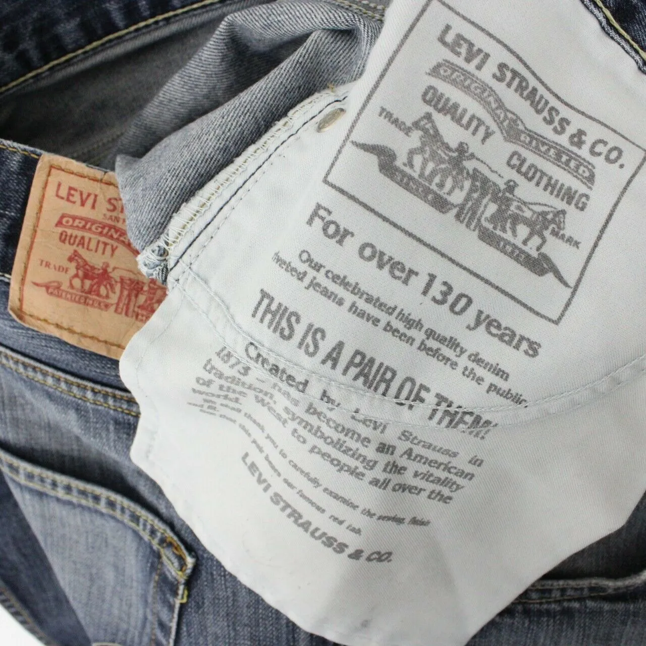 Mens LEVIS 512 Jeans Mid Blue | W34 L32