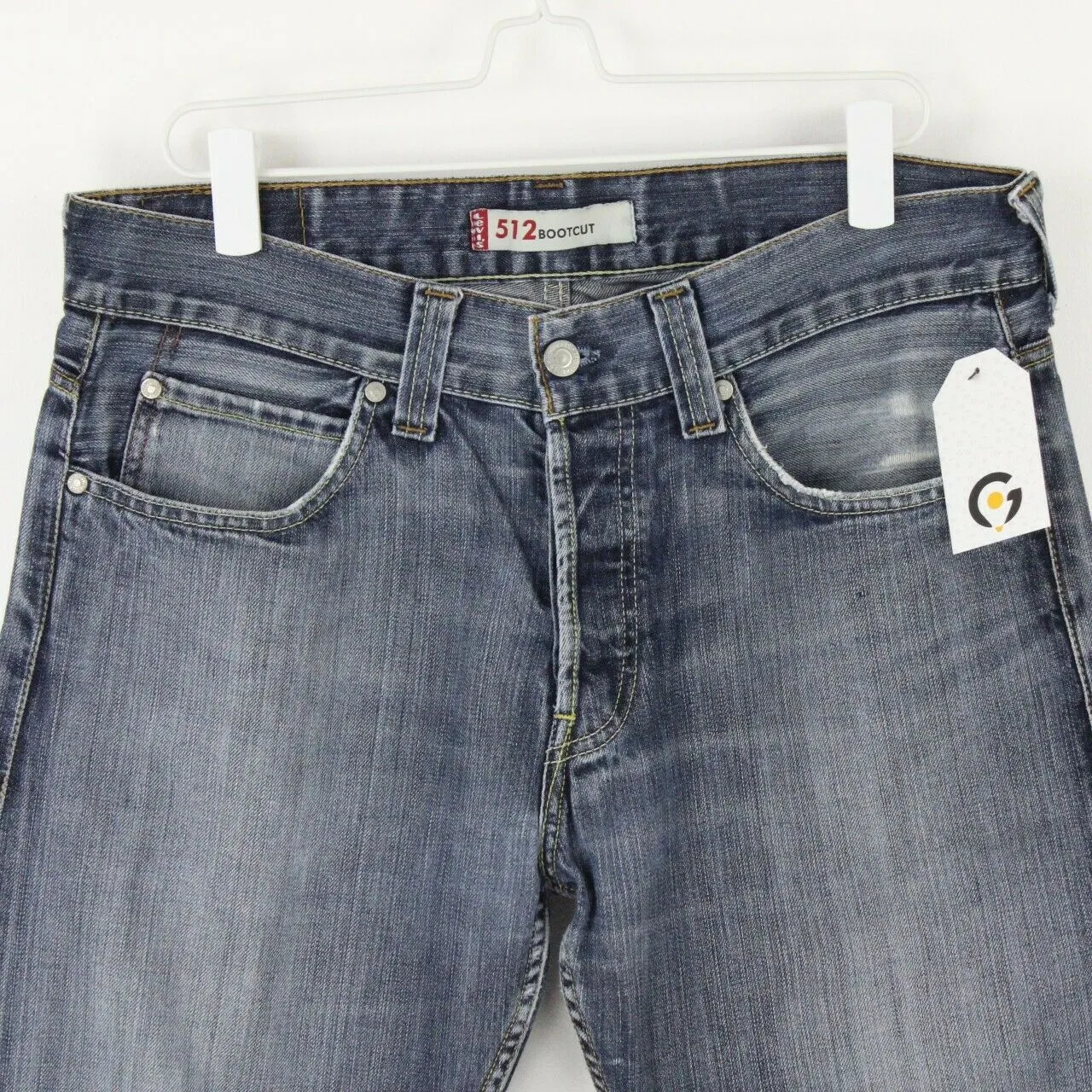 Mens LEVIS 512 Jeans Mid Blue | W34 L32