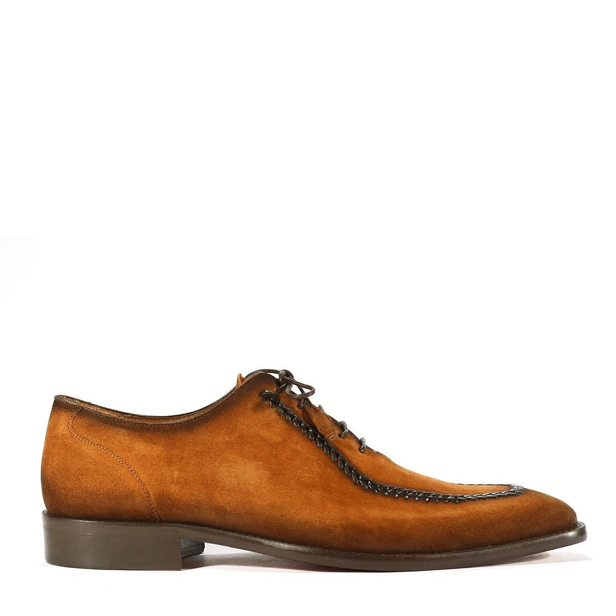 Mezlan 9949 Men's Shoes Cognac Suede Leather Oxfords (MZS3308)