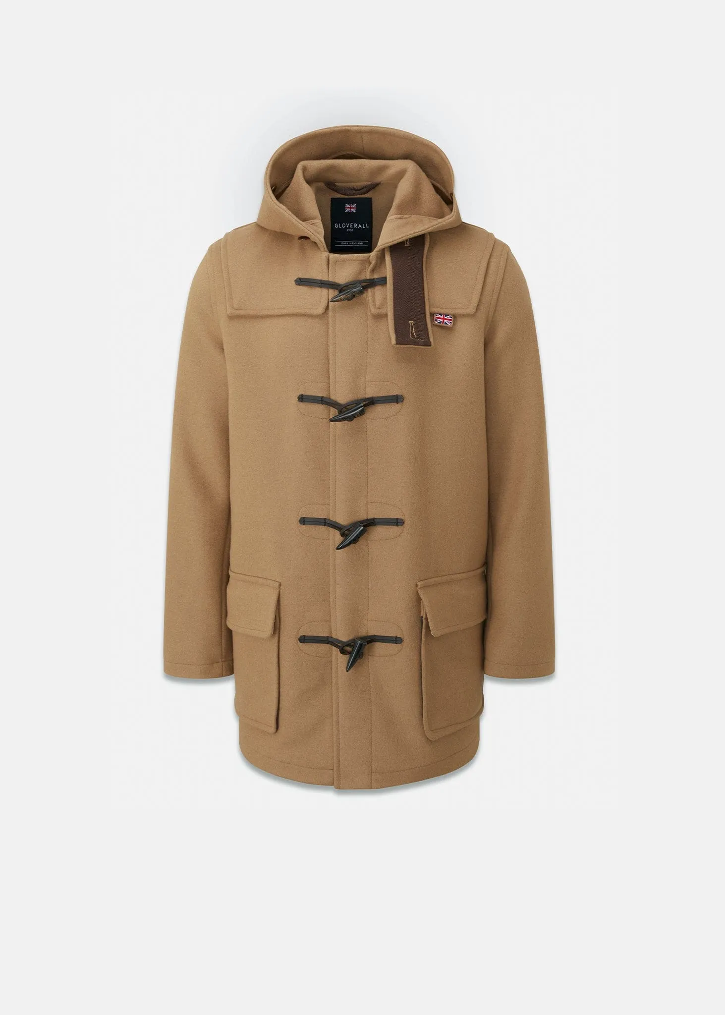 Mid Length Morris Duffle Coat TM Camel