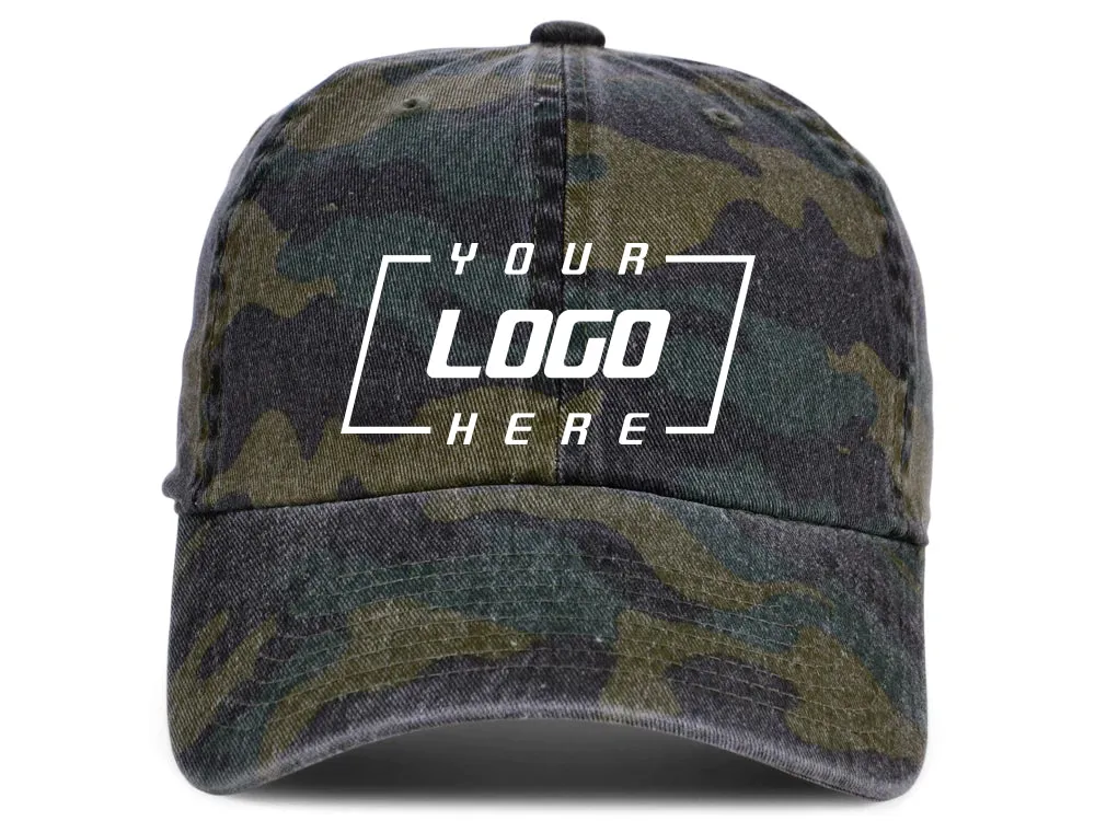 Mitchell & Ness Blank Dad Hat - Camo