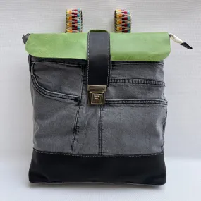 Mochila Top Caomka Recycled  Jeans · Pieza nica 15249