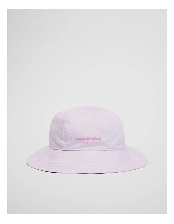 Modern Bucket Hat in Lilac