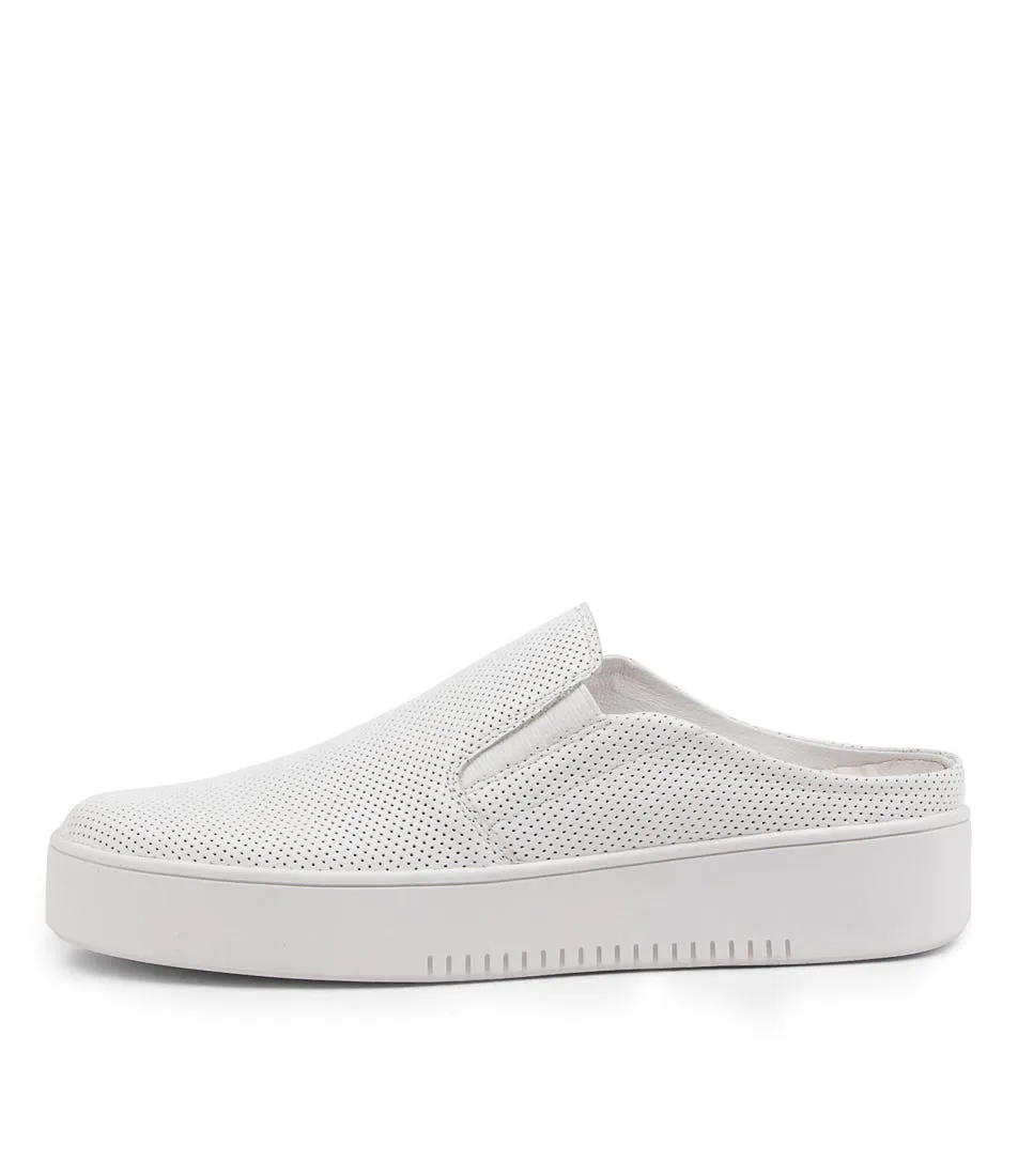 MOLLINI Leona White Leather Sneakers