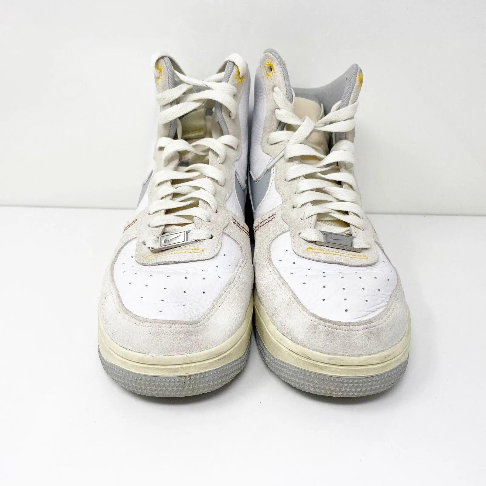 Nike Womens Air Force 1 High DV2187-100 White Basketball Shoes Sneakers Size 8.5