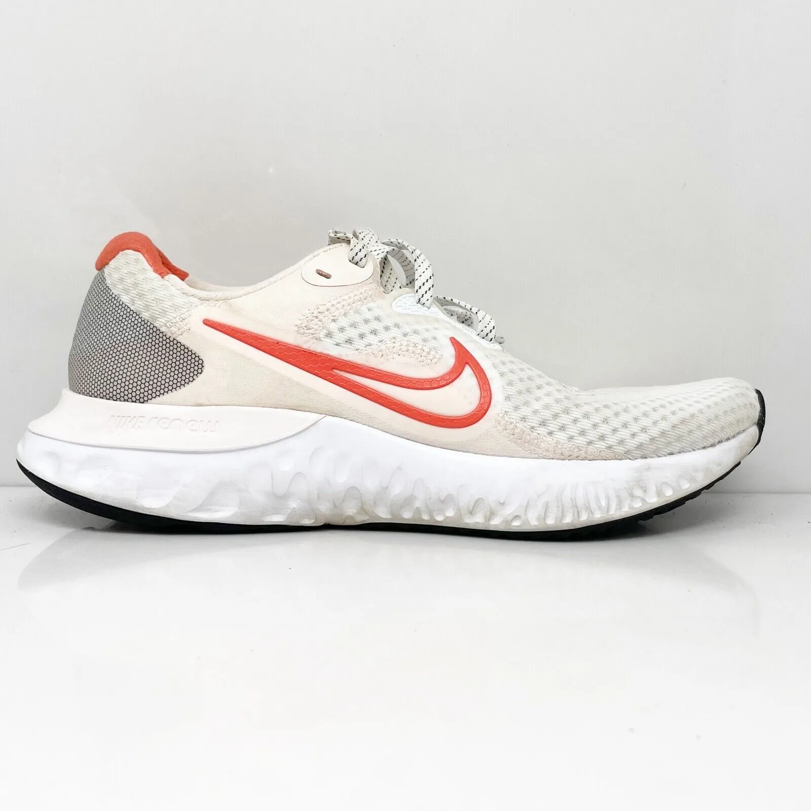 Nike Womens Renew Run 2 CU3505-105 White Running Shoes Sneakers Size 9.5