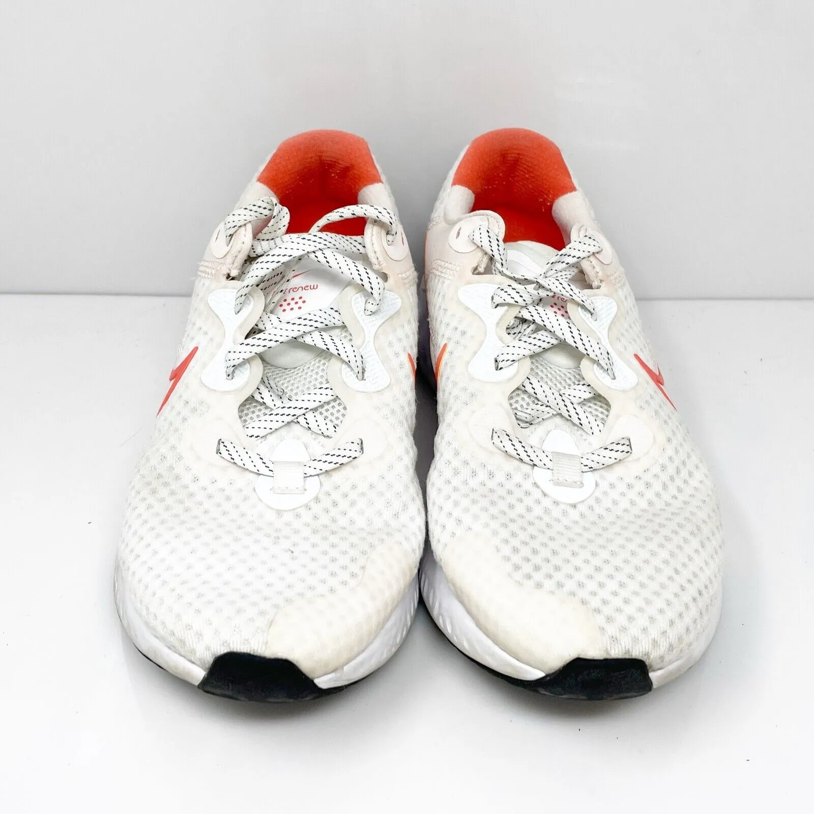 Nike Womens Renew Run 2 CU3505-105 White Running Shoes Sneakers Size 9.5