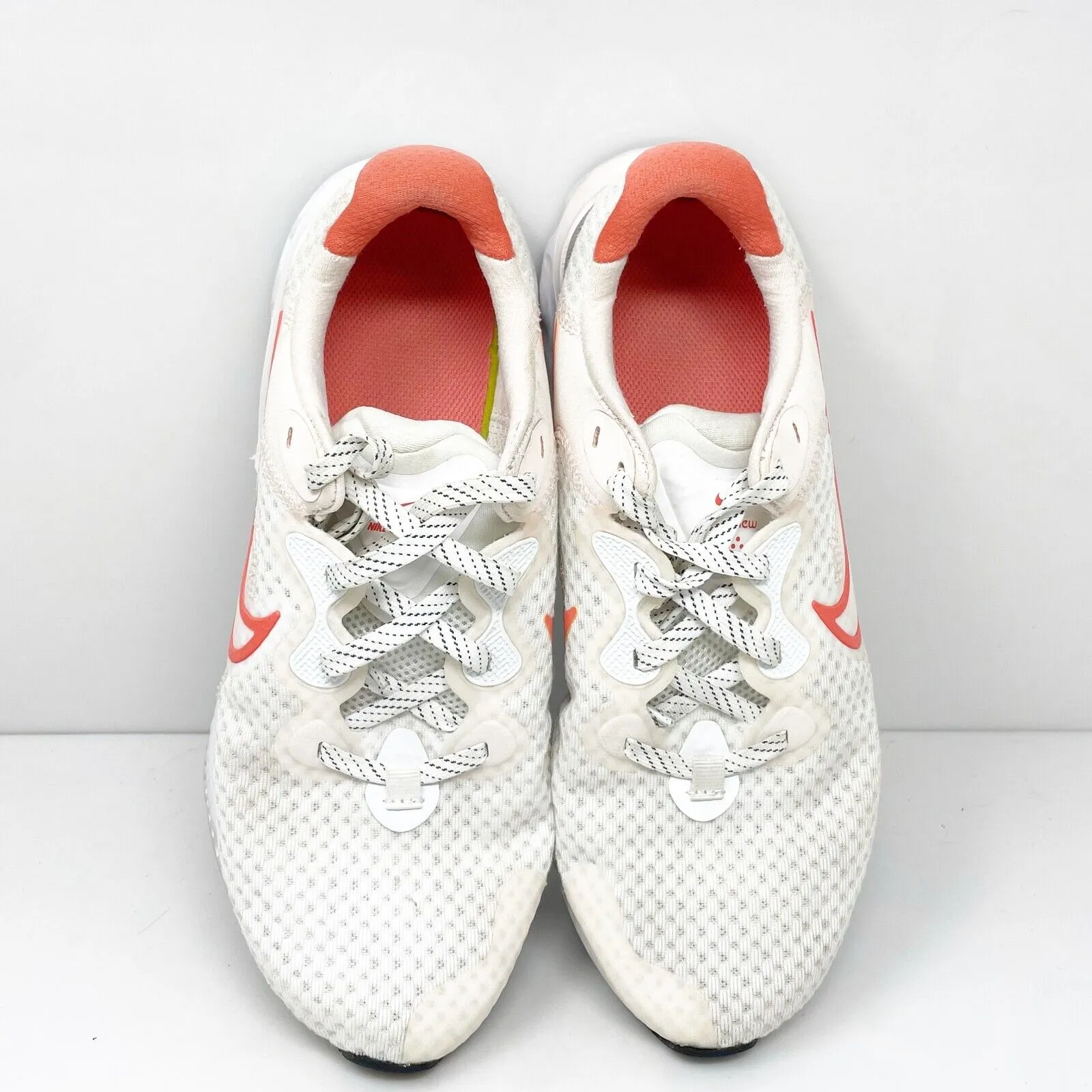 Nike Womens Renew Run 2 CU3505-105 White Running Shoes Sneakers Size 9.5