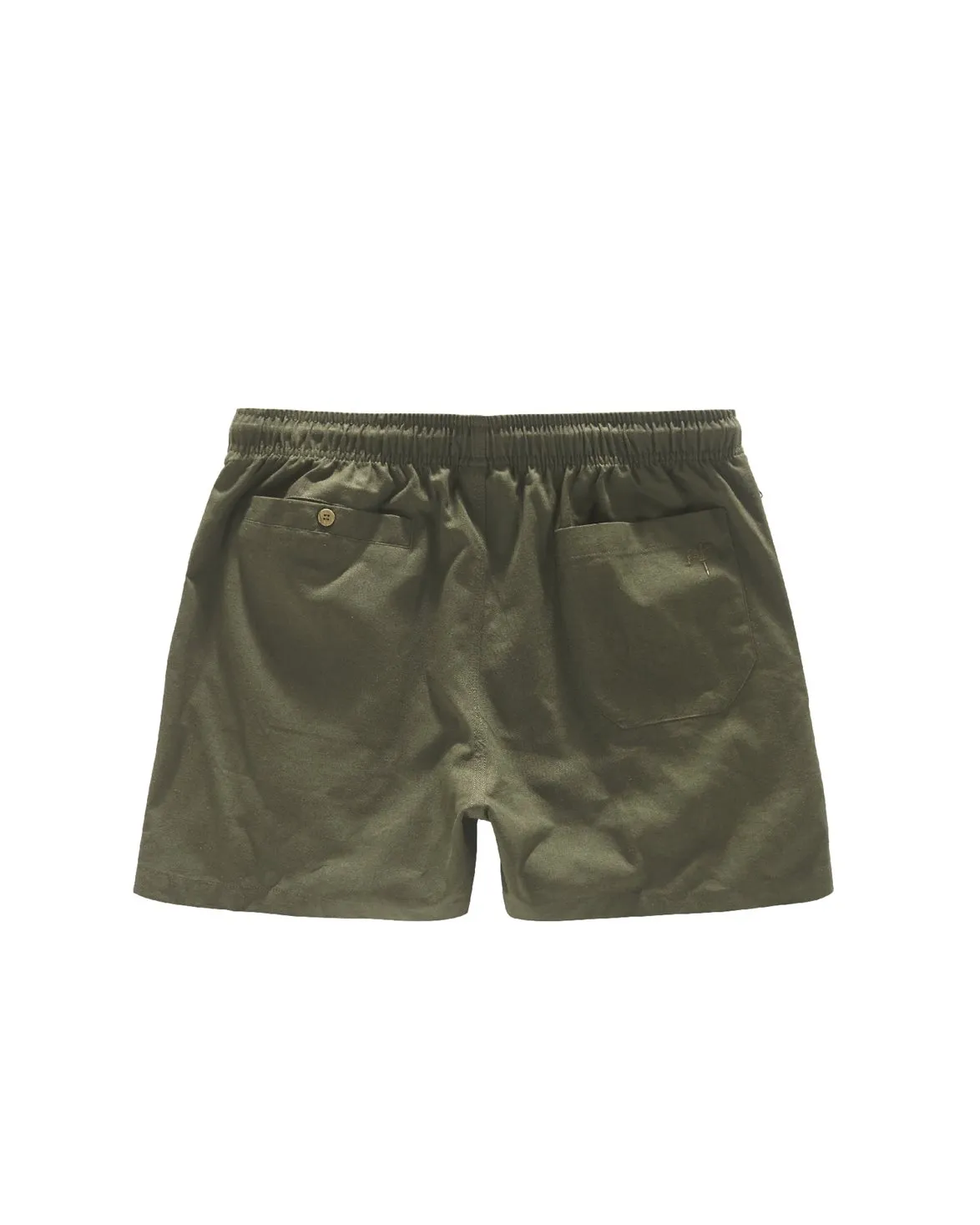 OAS Linen Shorts Army