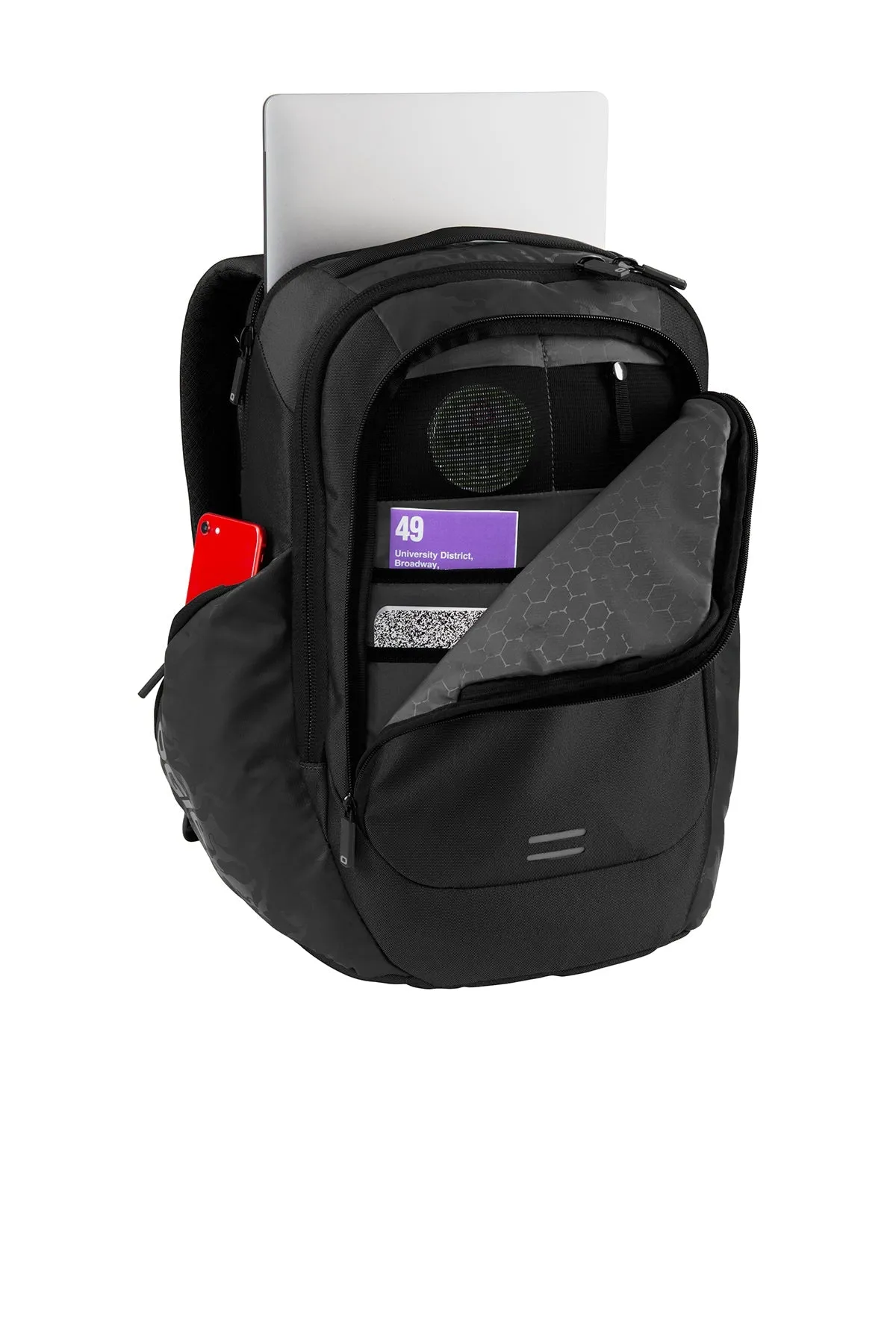 OGIO Monolithic Customzied Backpacks, Black