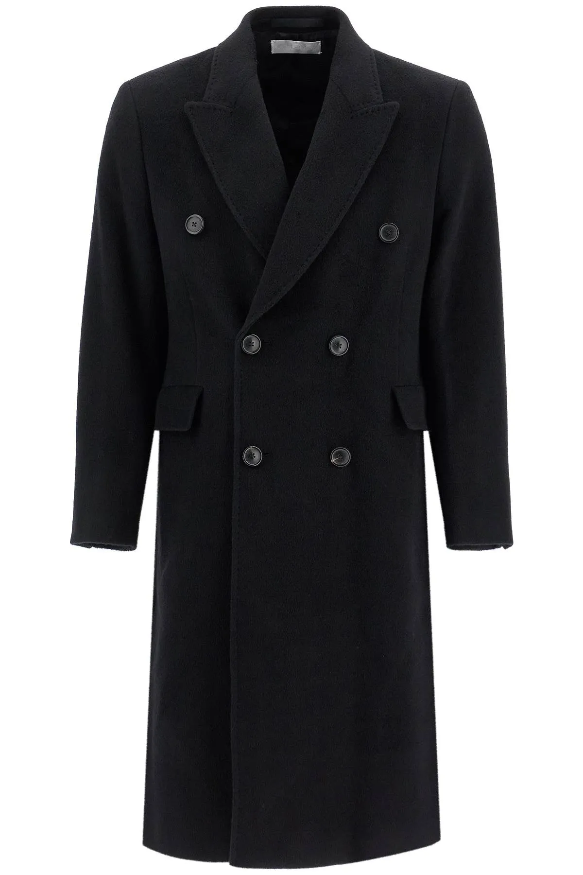 Our Legacy Whale Wool And Mohair Coat   Black