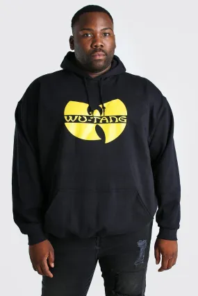 Plus Size WU-TANG License Hoodie | boohooMAN UK