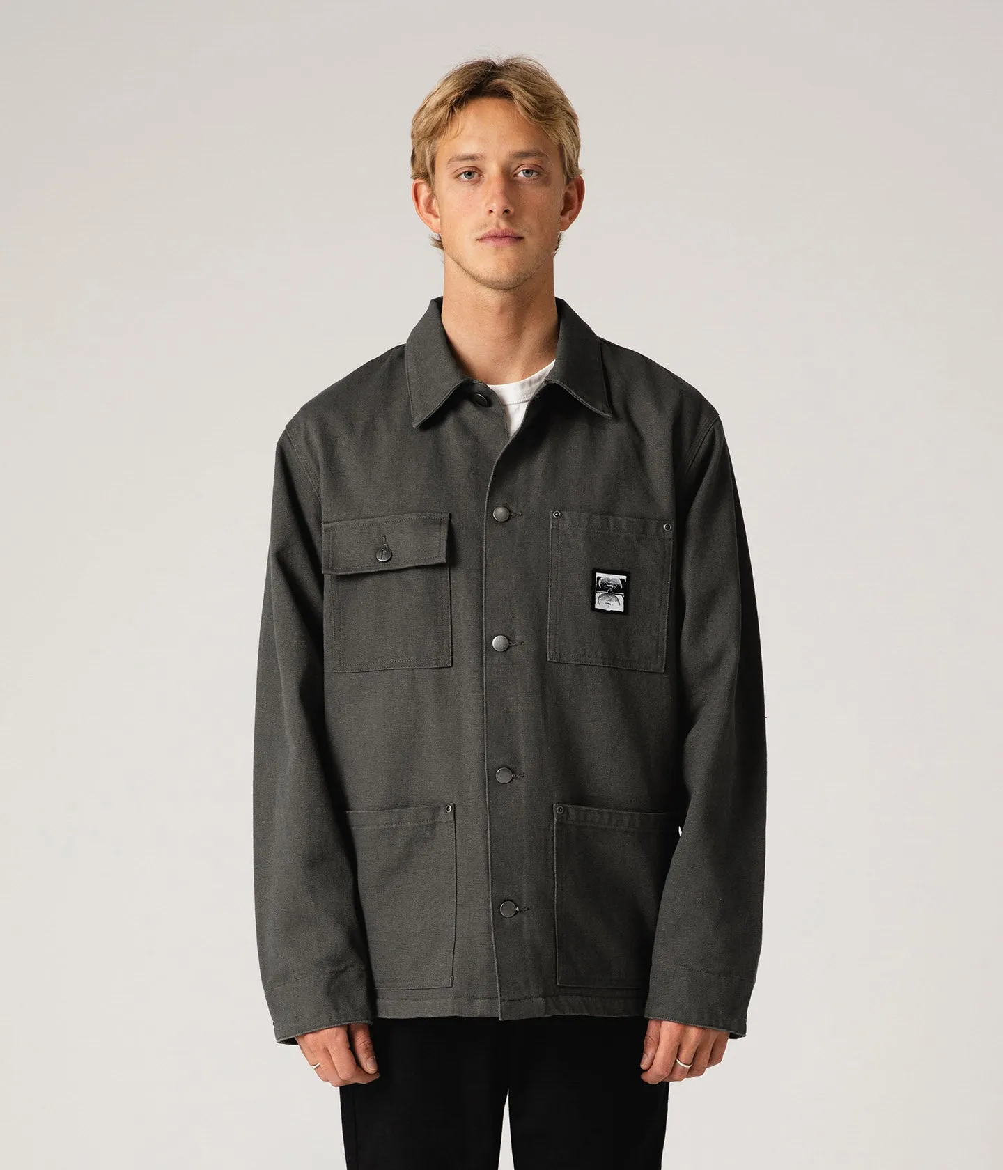 PRESS CHORE JACKET // BARK