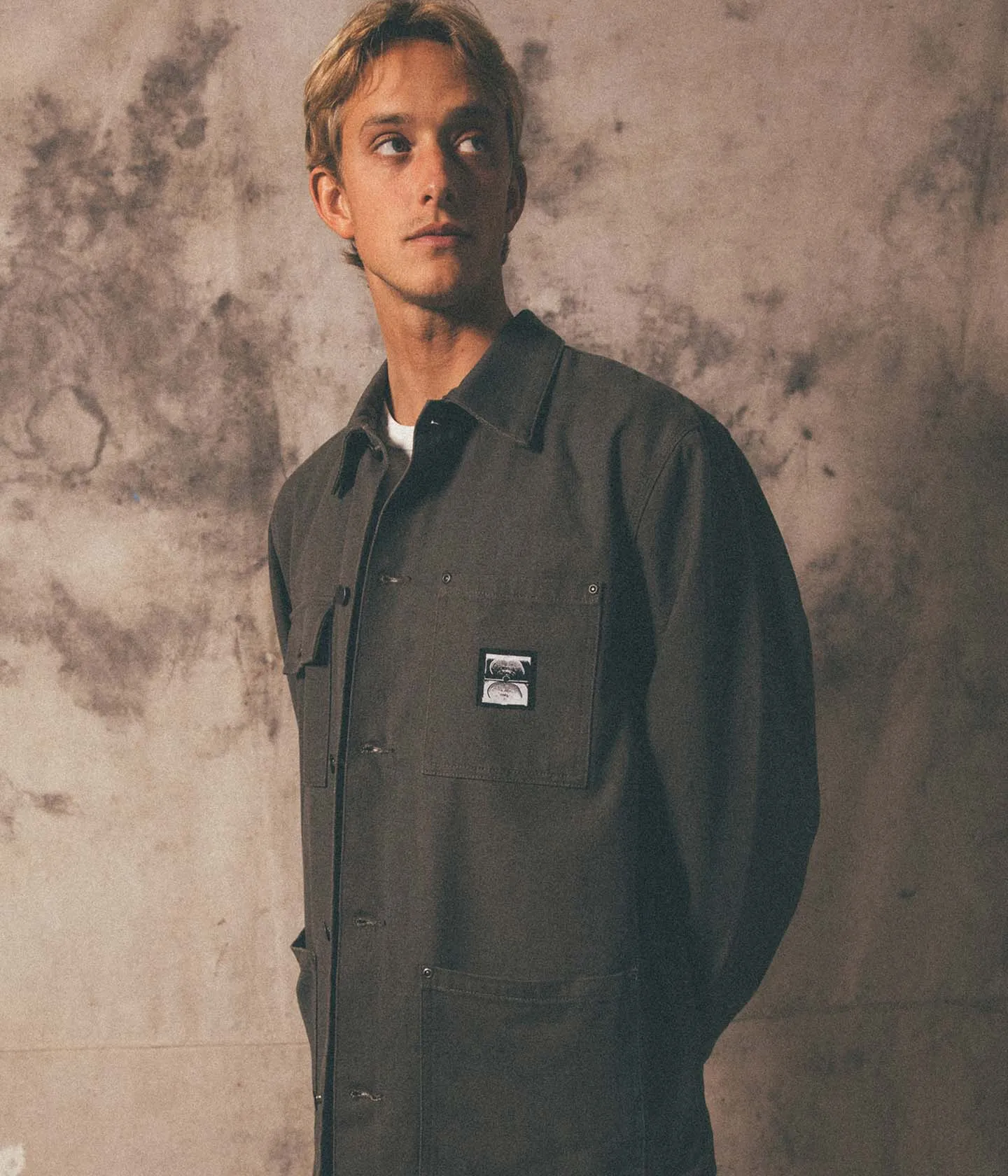 PRESS CHORE JACKET // BARK