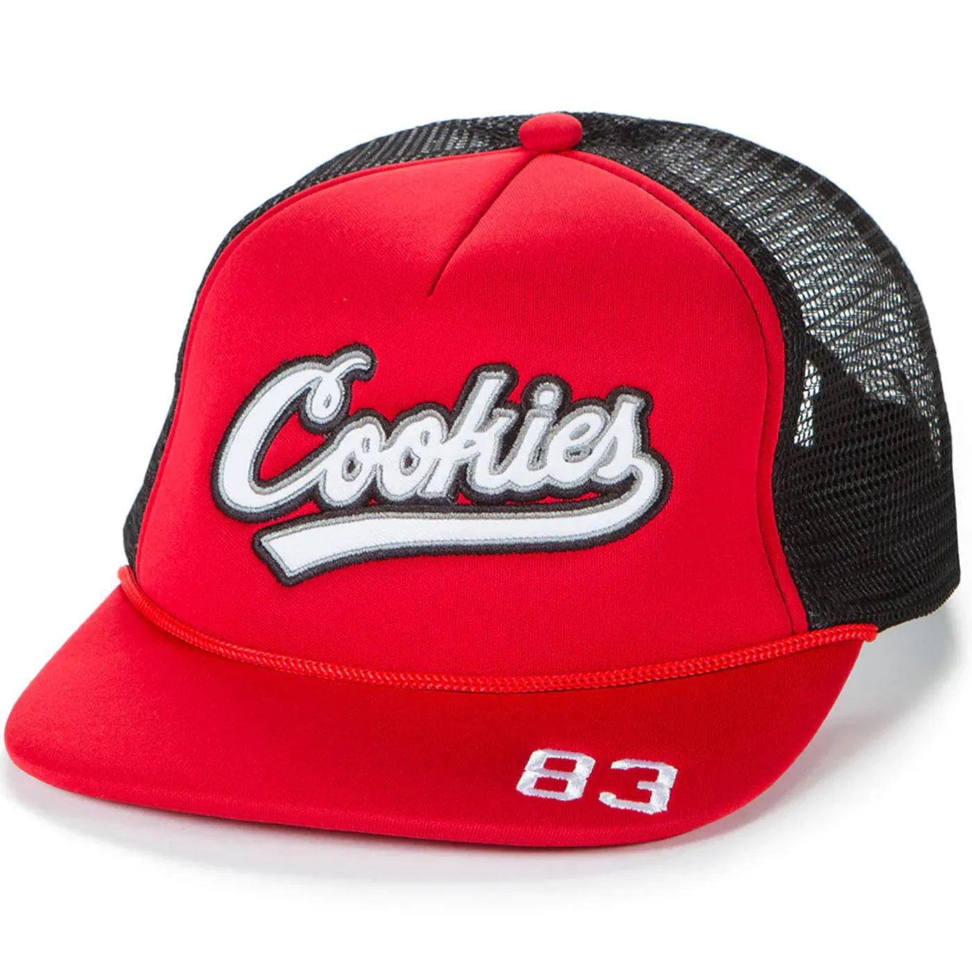 Puttin' In Work Trucker Hat (Red/Black)