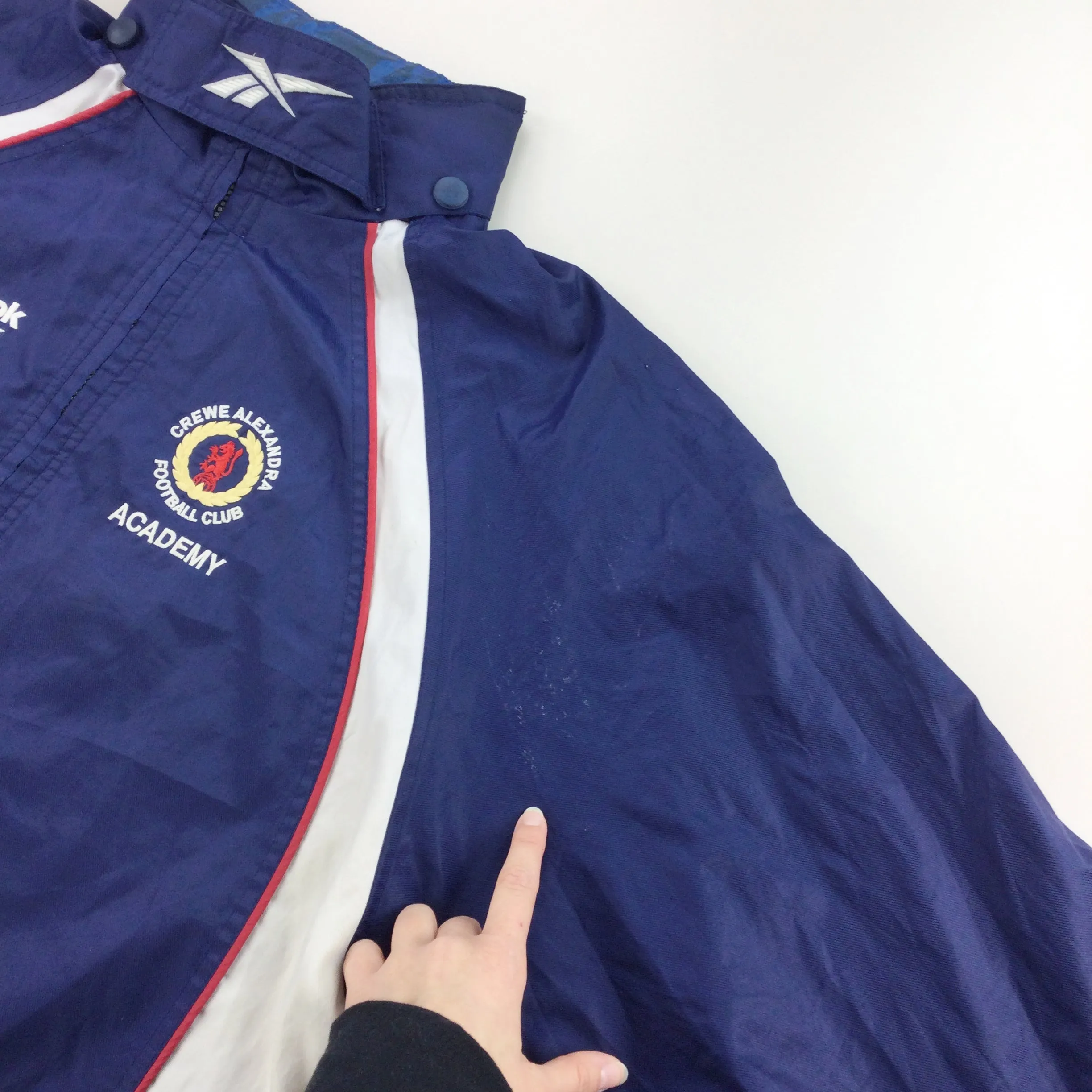 Reebok 90s Crewe Alexandra Academy Jacket - Large