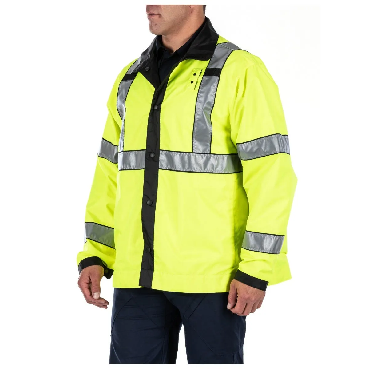 Reversible Hi-Vis Rain Coat