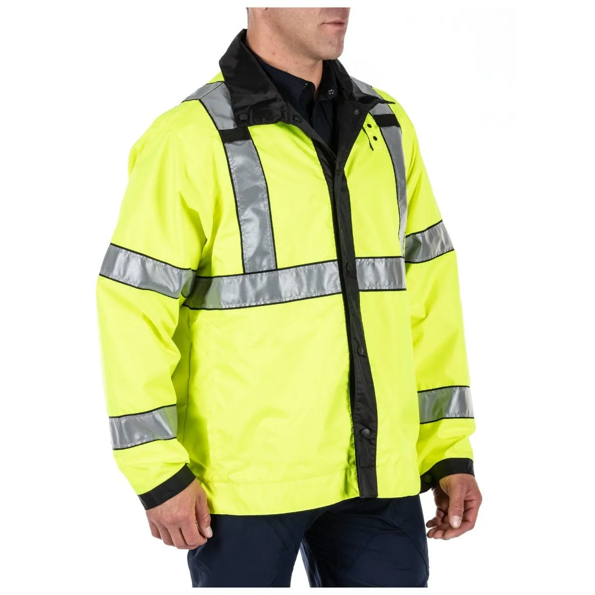 Reversible Hi-Vis Rain Coat