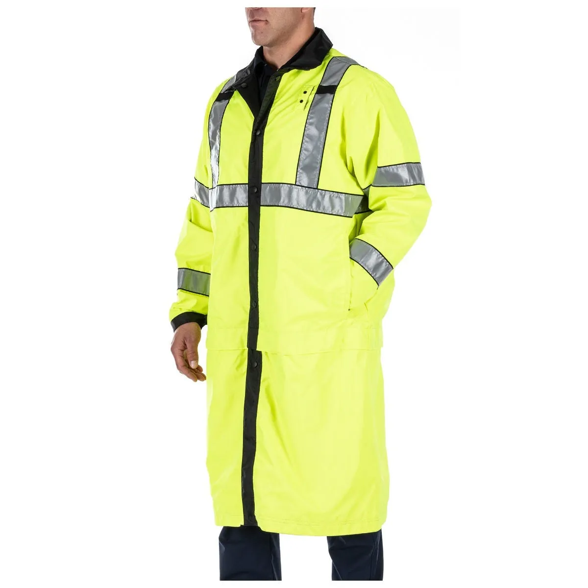 Reversible Hi-Vis Rain Coat