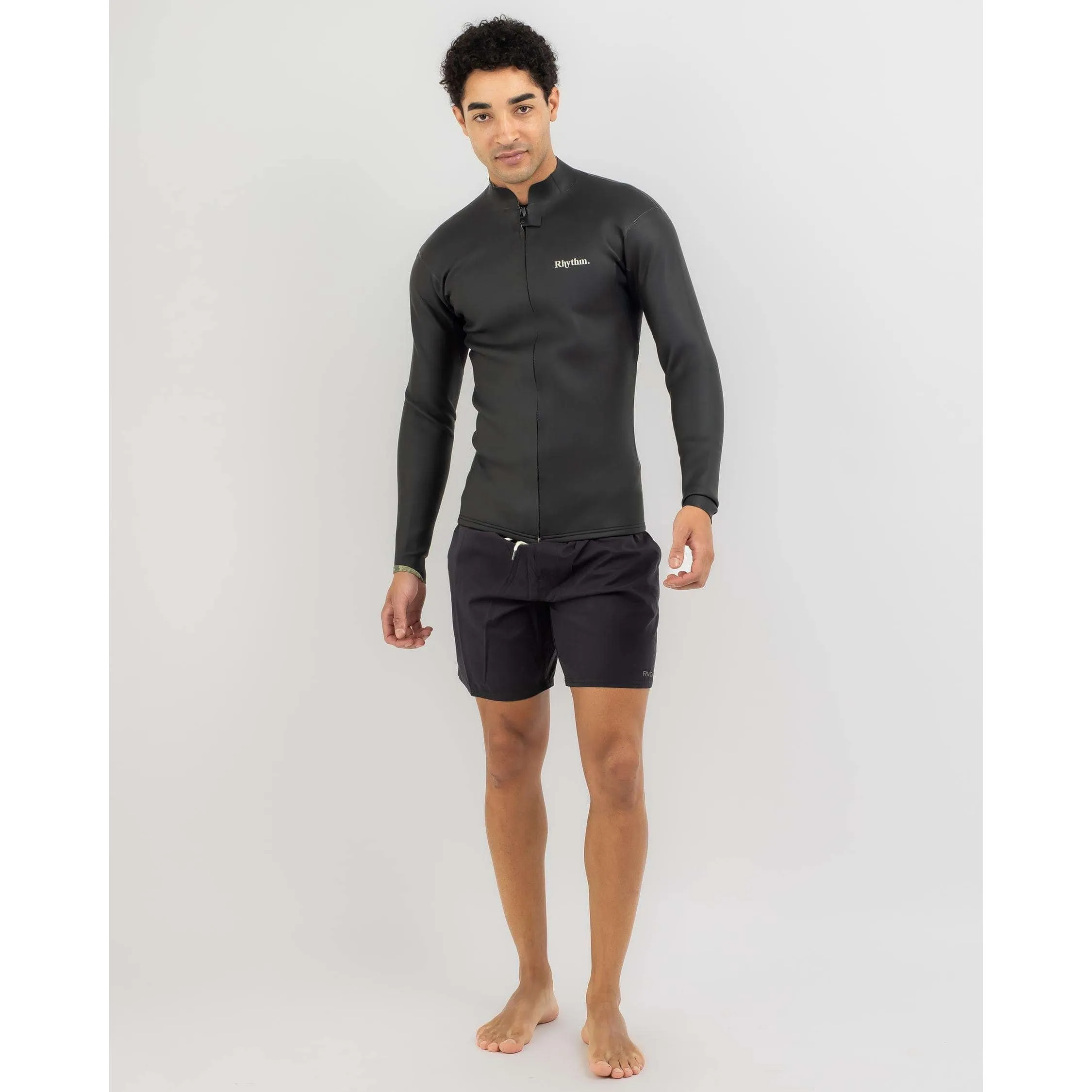 Rhythm Classic Retro Front Zip Wetsuit Jacket