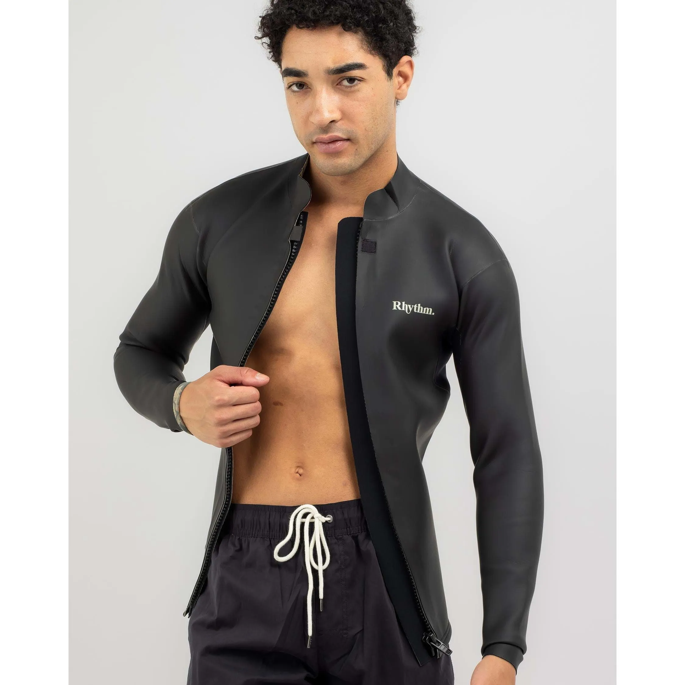 Rhythm Classic Retro Front Zip Wetsuit Jacket