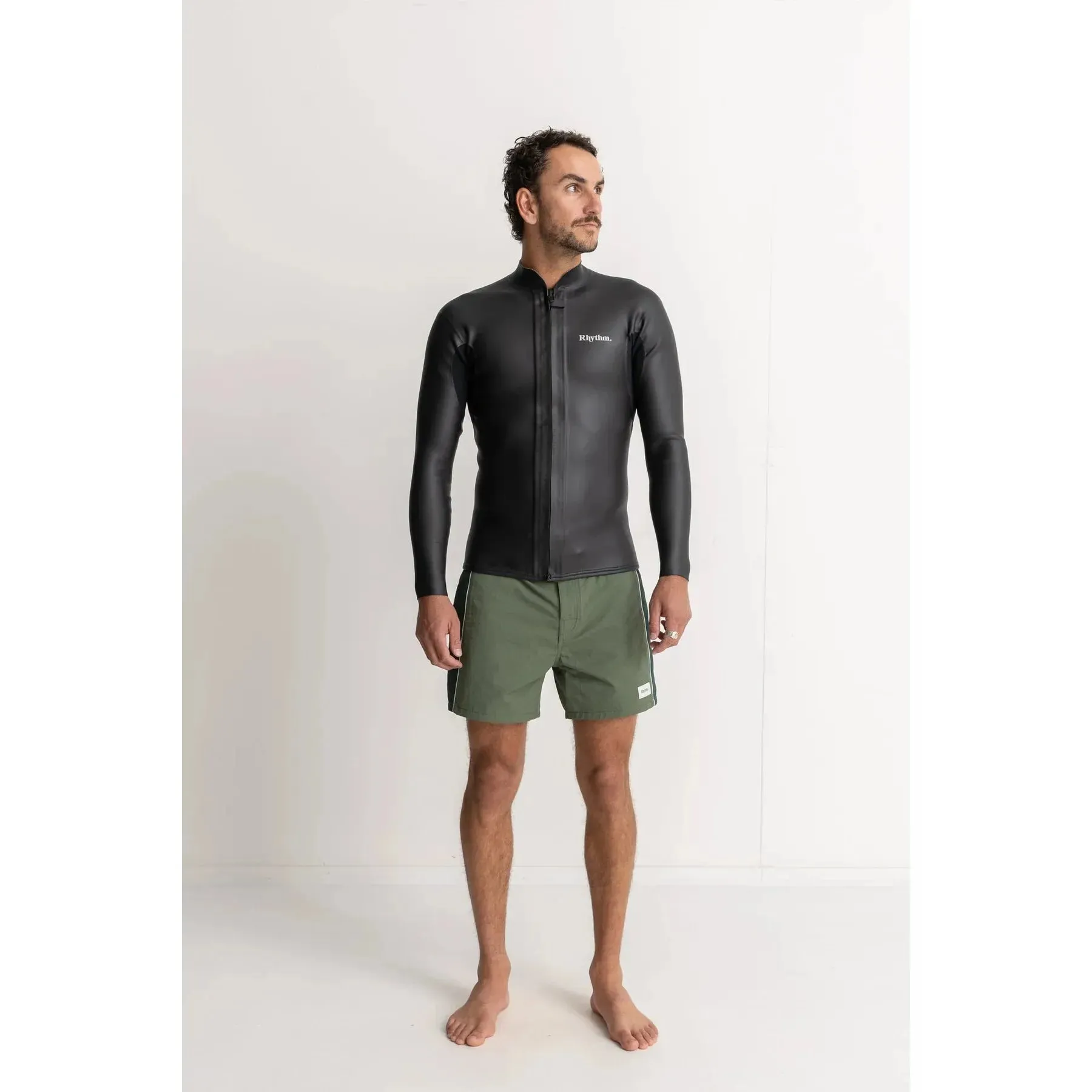 Rhythm Classic Retro Front Zip Wetsuit Jacket