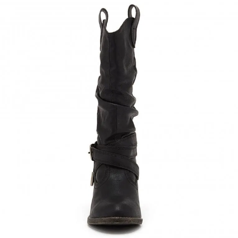 Rocket Dog Sidestep Mid-Calf Western Boot