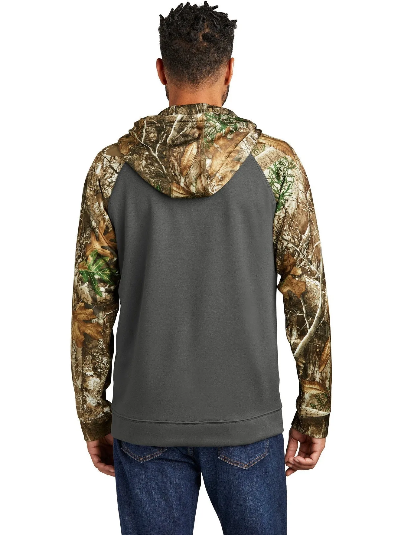 Russell Outdoors Realtree Performance Colorblock Full-Zip Hoodie