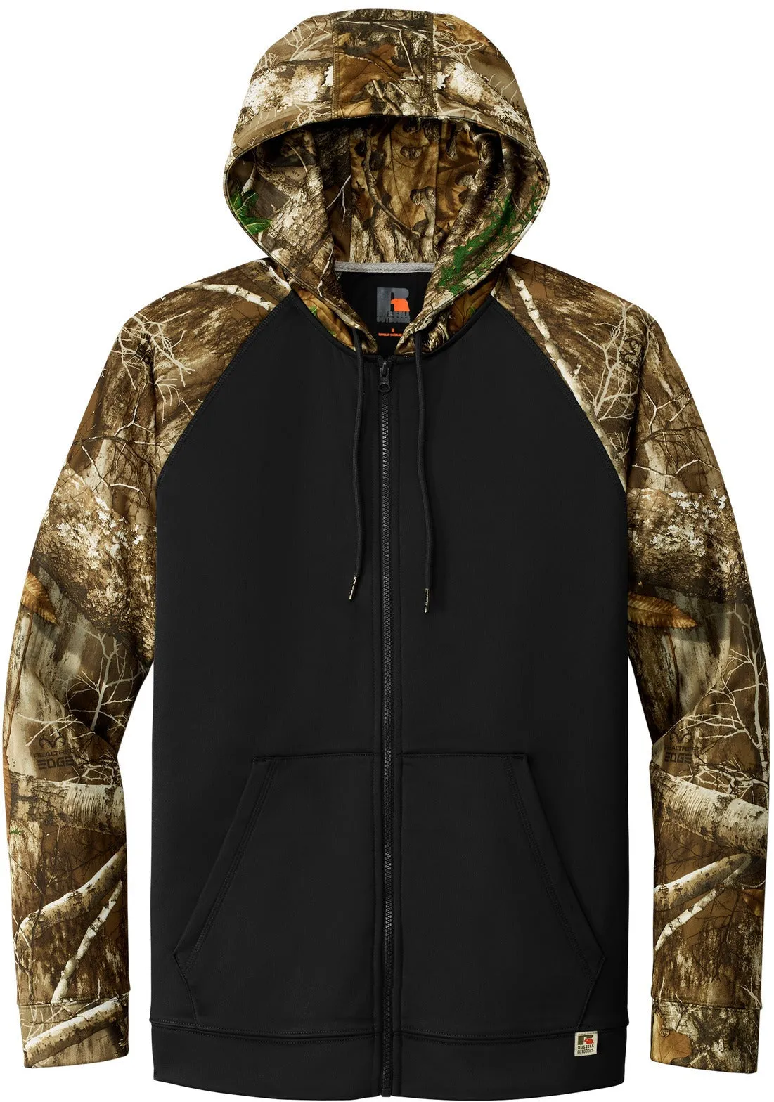 Russell Outdoors Realtree Performance Colorblock Full-Zip Hoodie