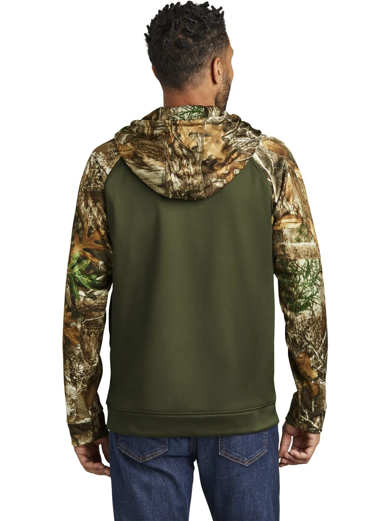 Russell Outdoors Realtree Performance Colorblock Full-Zip Hoodie