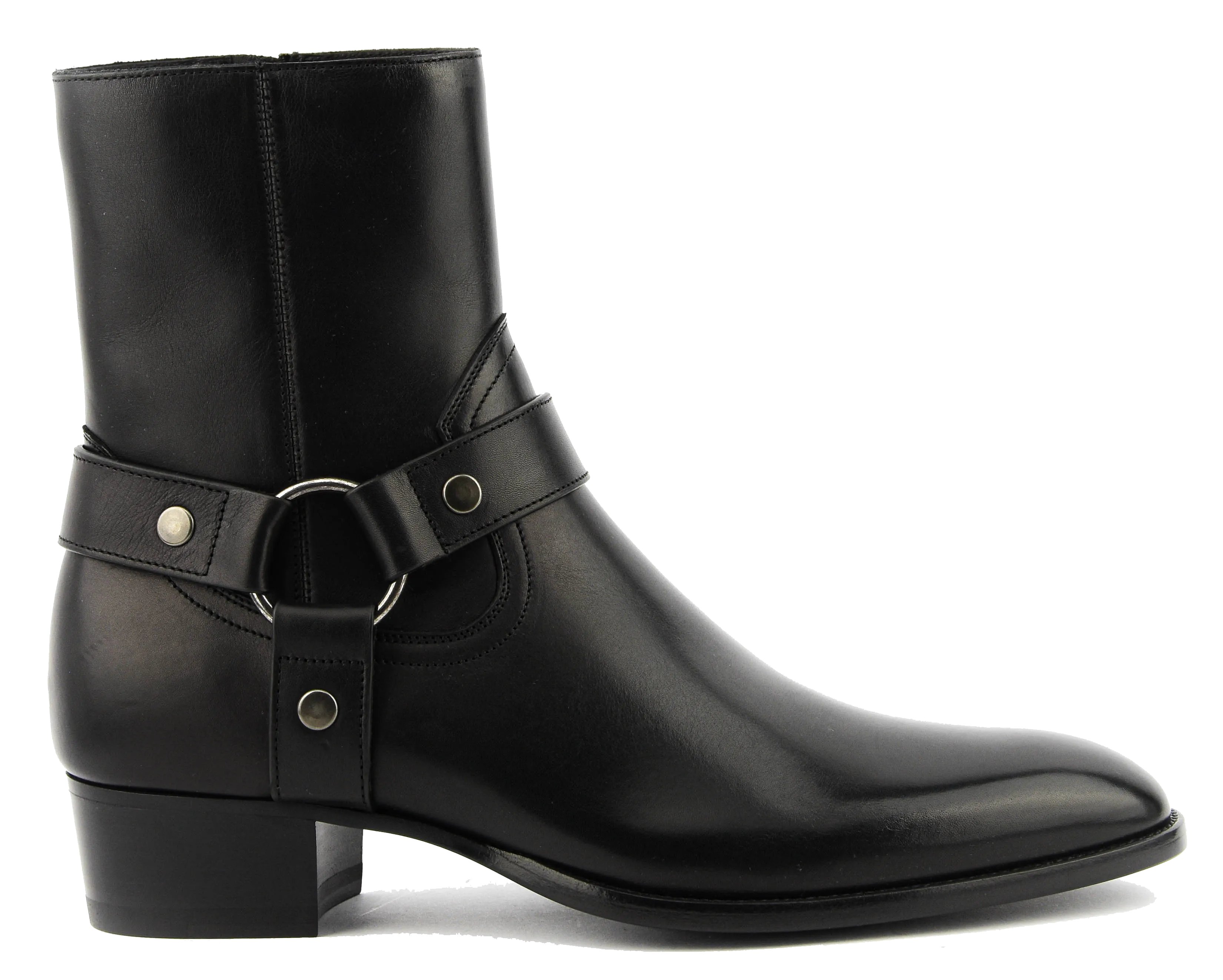 SAINT LAURENT MEN  SAINT LAURENT WYATT HARNESS BOOT