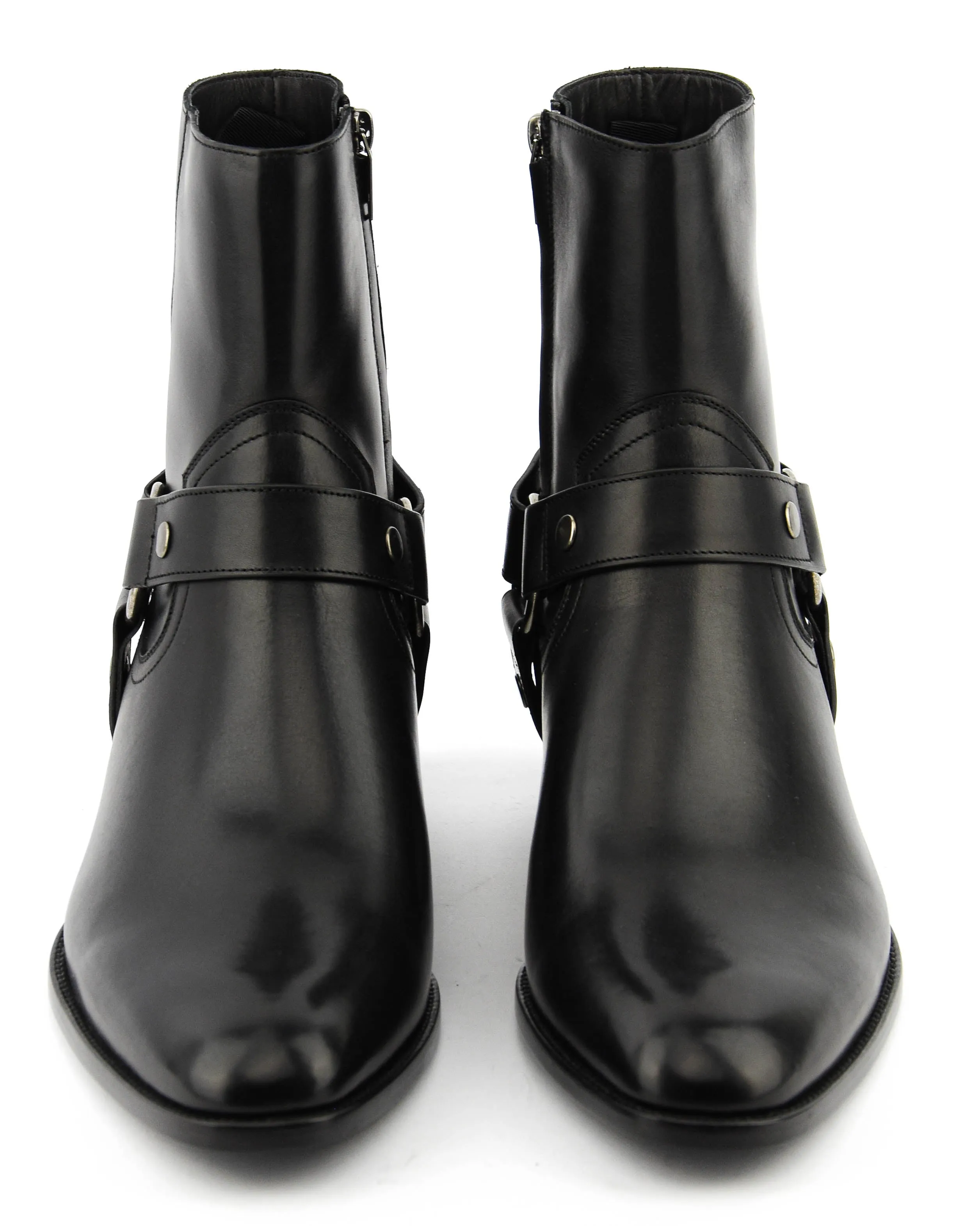 SAINT LAURENT MEN  SAINT LAURENT WYATT HARNESS BOOT