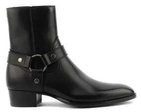 SAINT LAURENT MEN  SAINT LAURENT WYATT HARNESS BOOT