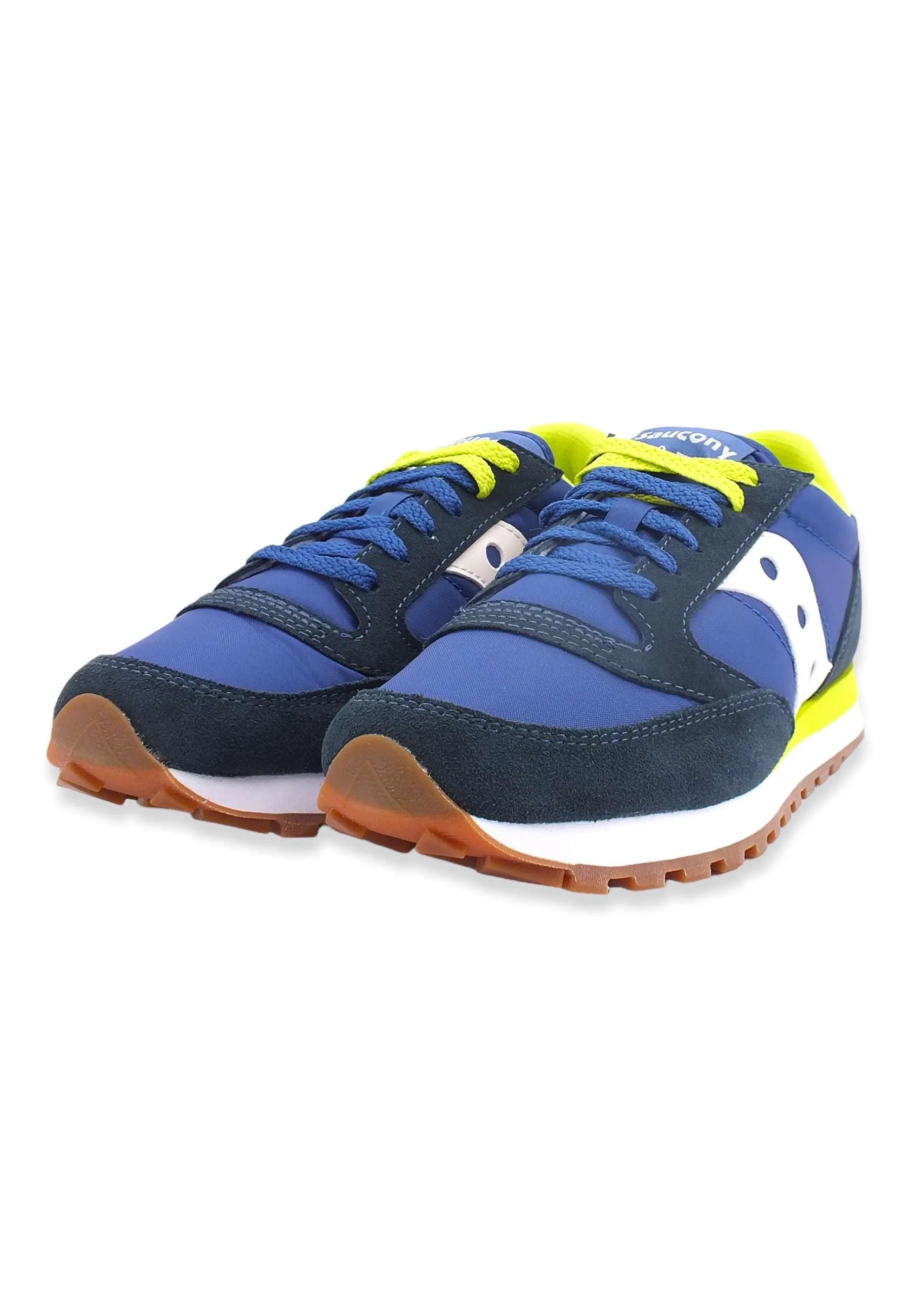 SAUCONY Jazz Original Sneaker Uomo Navy Blue Lime S2044-648