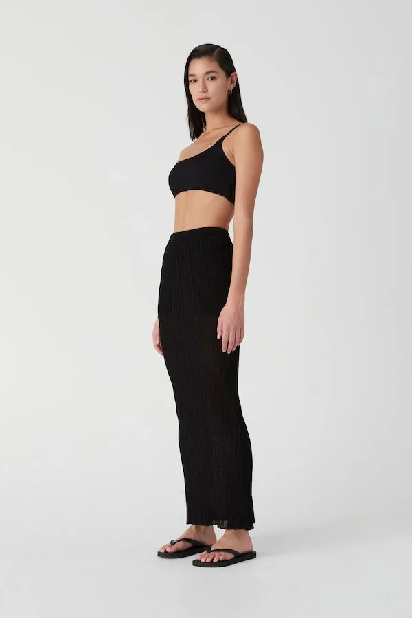 Saylor Maxi Skirt Black