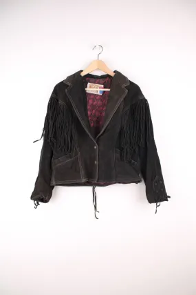 Schott Suede Fringe Jacket