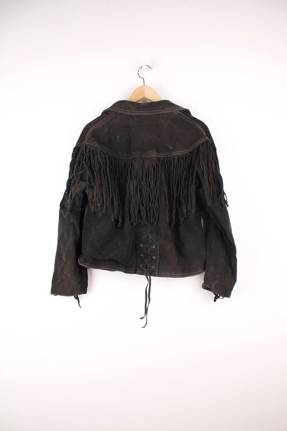 Schott Suede Fringe Jacket