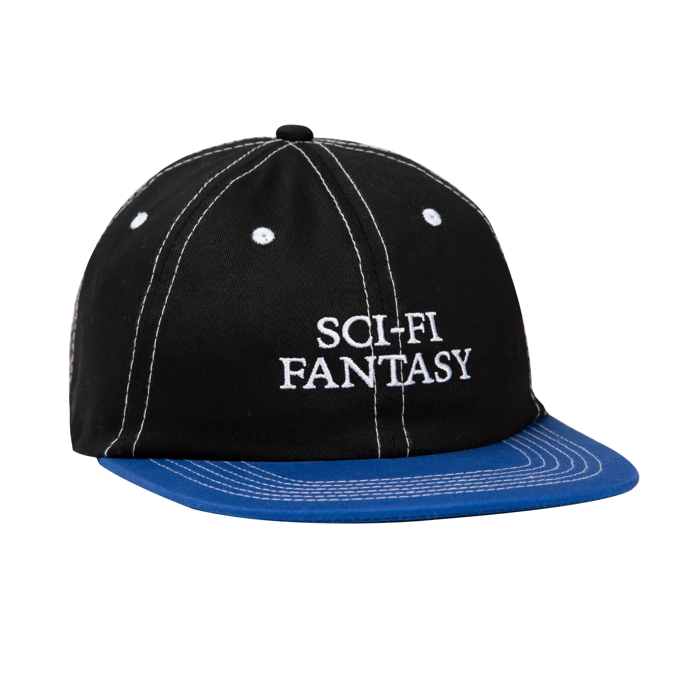 SCI-FI FANTASY LOGO HAT - BLACK ROYAL