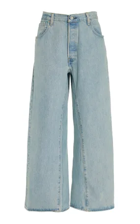 Sea Elena Reworked Drop-Rise Wide-Leg Jeans