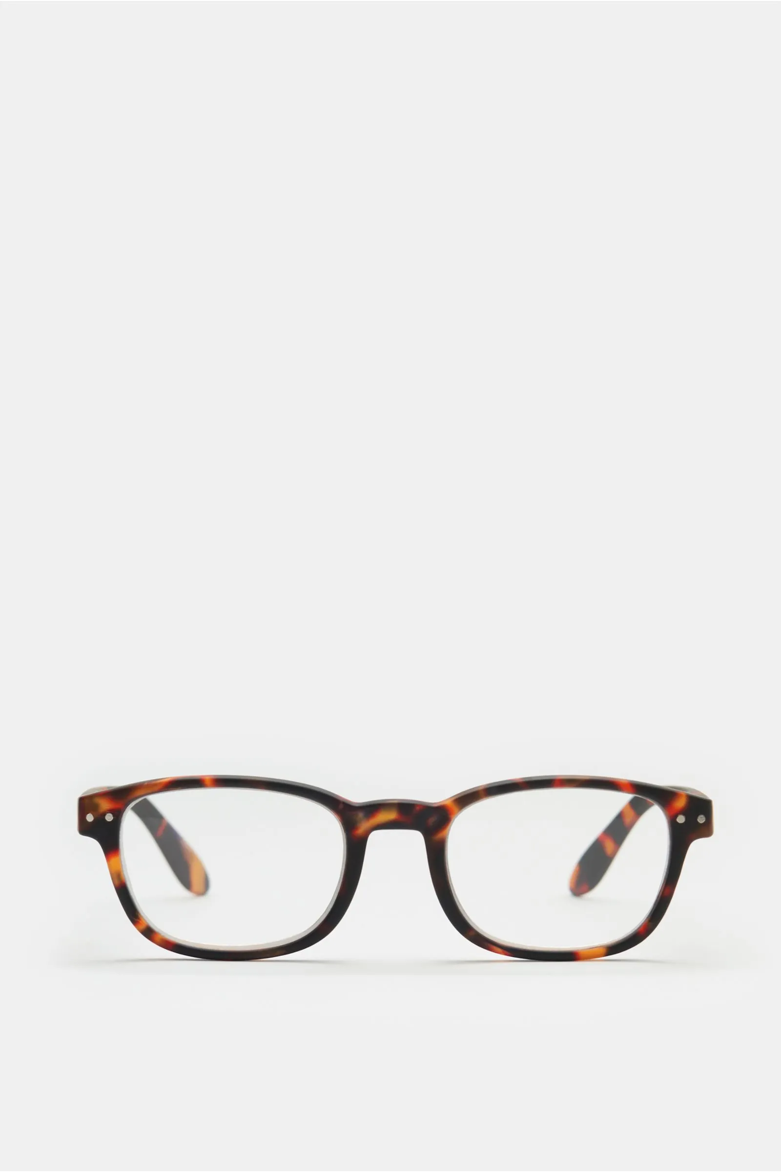 SEE CONCEPT reading glasses '#B' dark brown patterned