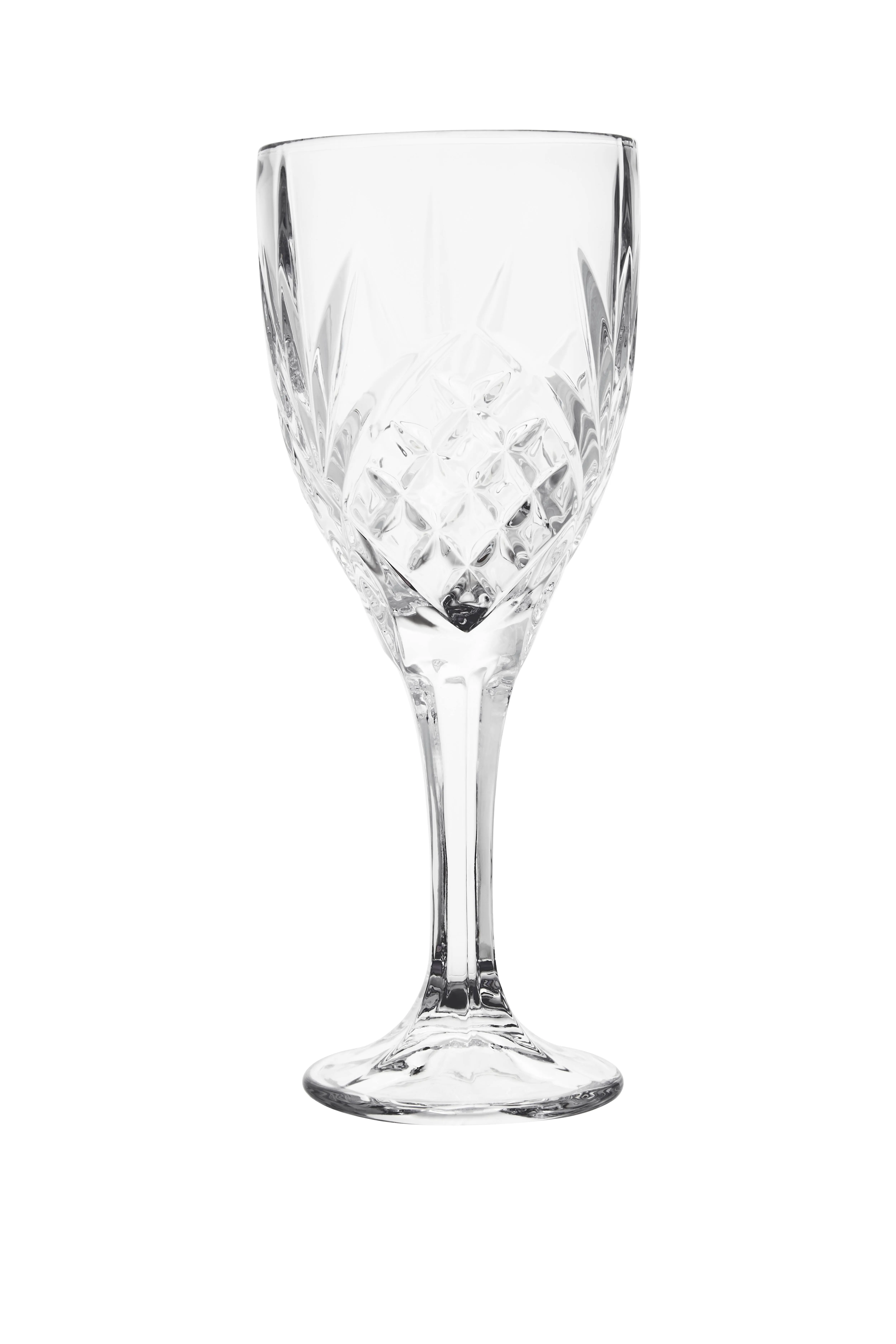 Set Of Four Beaufort Wine Glasses - Clear - Interiors by Premier - Home All | H&M GB