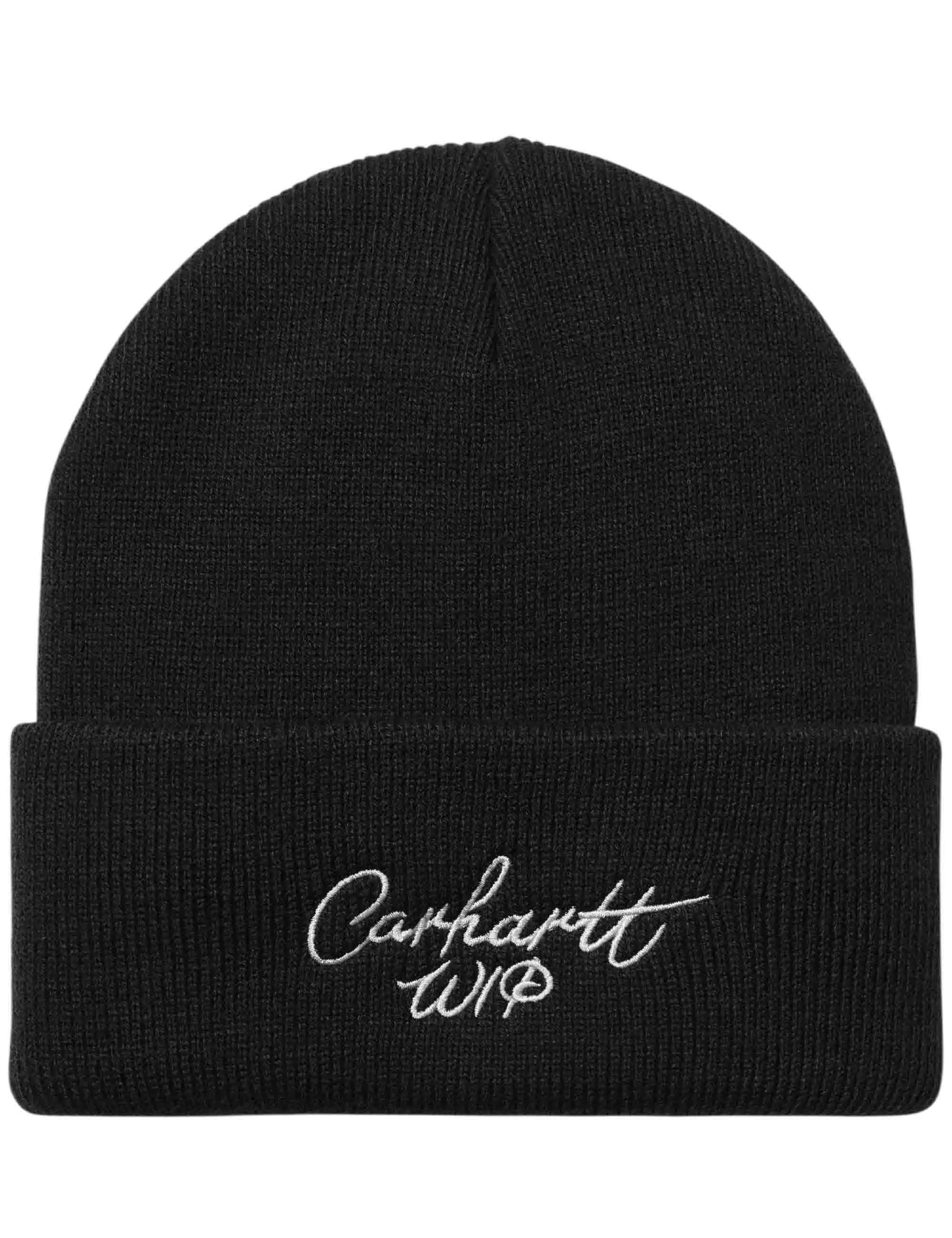 Signature Beanie Hat - Black/Wax