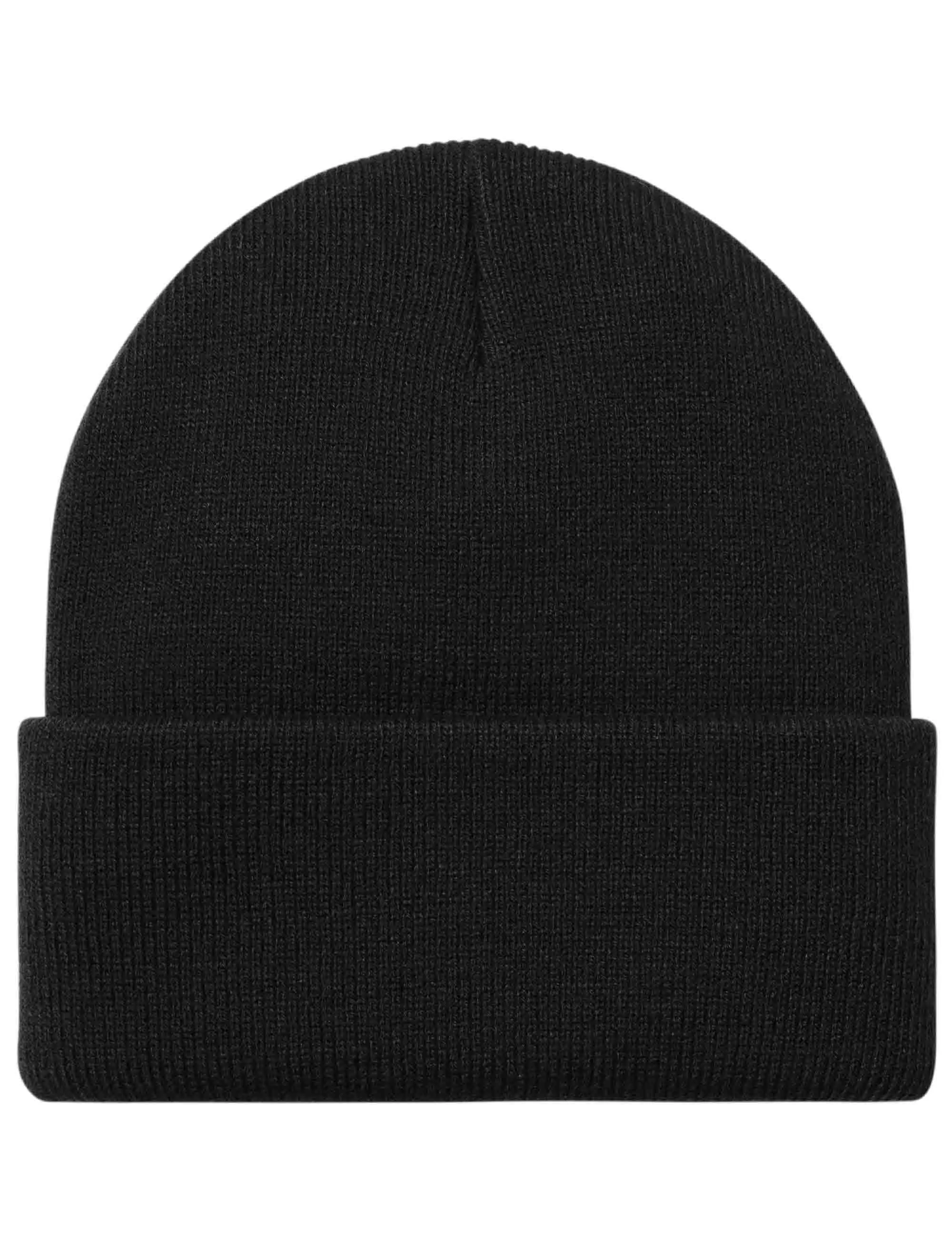 Signature Beanie Hat - Black/Wax