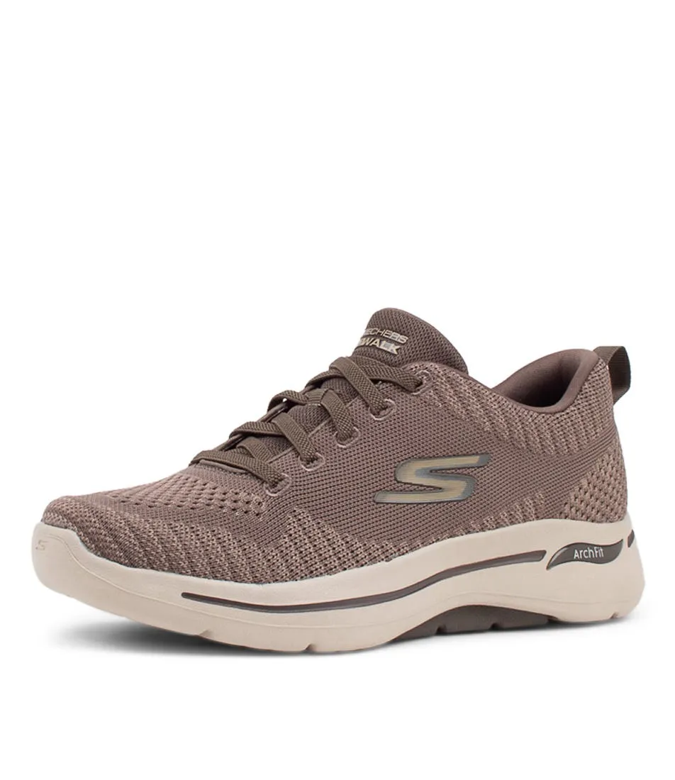 SKECHERS Go Walk Arch Fit Taupe Sneakers