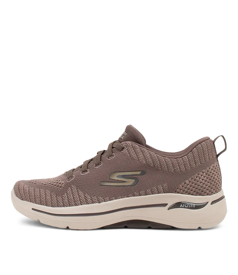 SKECHERS Go Walk Arch Fit Taupe Sneakers